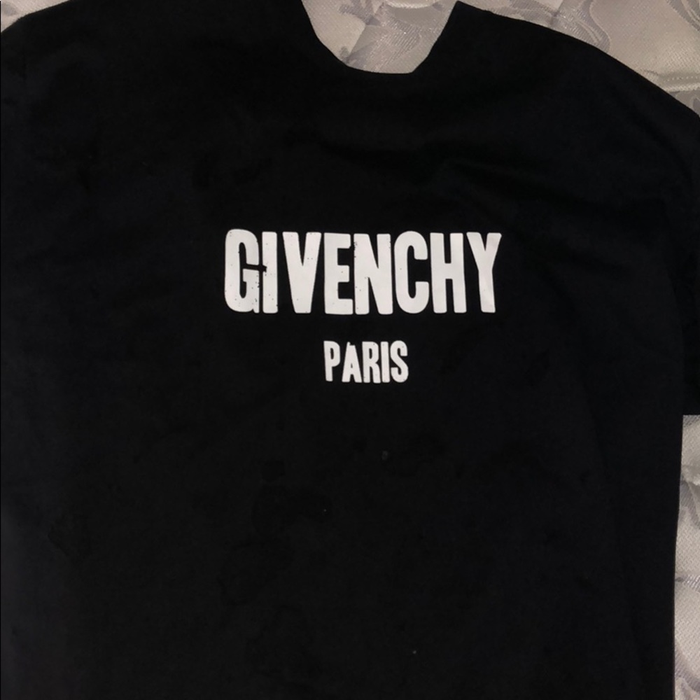 Authentic Givenchy Distressed T-Shirt (Neiman)